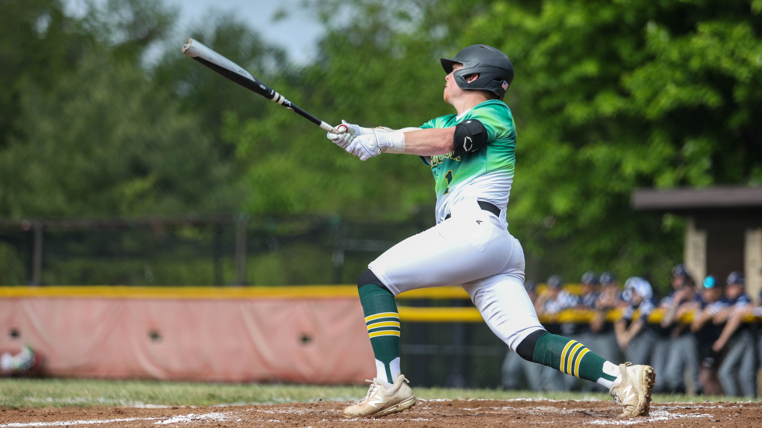 Wyatt Miles connects for his eighth homer on the season.