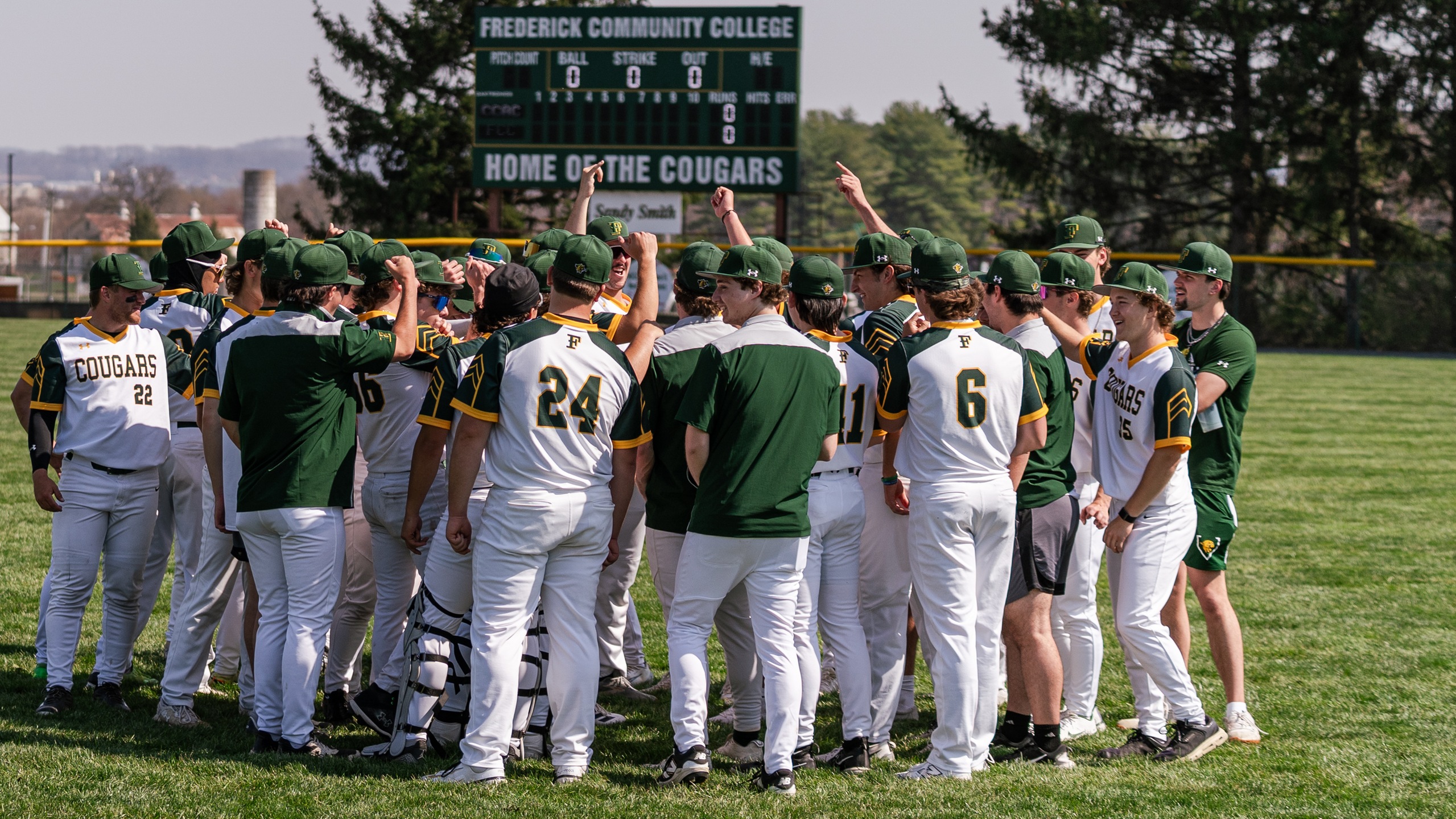 Cougars Sweep Hagerstown on the Road for Two Regional Victories