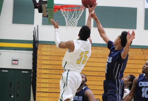 Cougars hold off Owls for first win of season