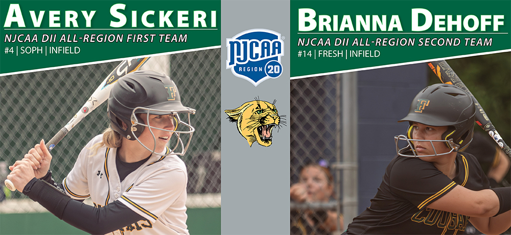 Two Cougars Softball Student-Athletes Receive All-Region Honors
