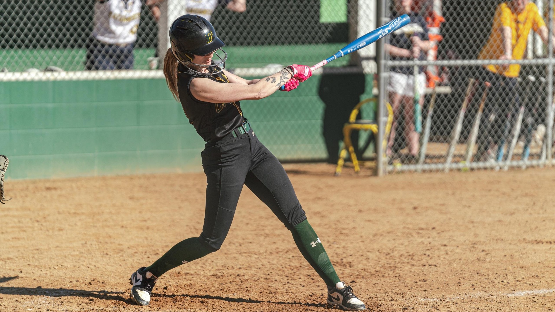 Cougars Battle Dragons in Region 20 Road Doubleheader