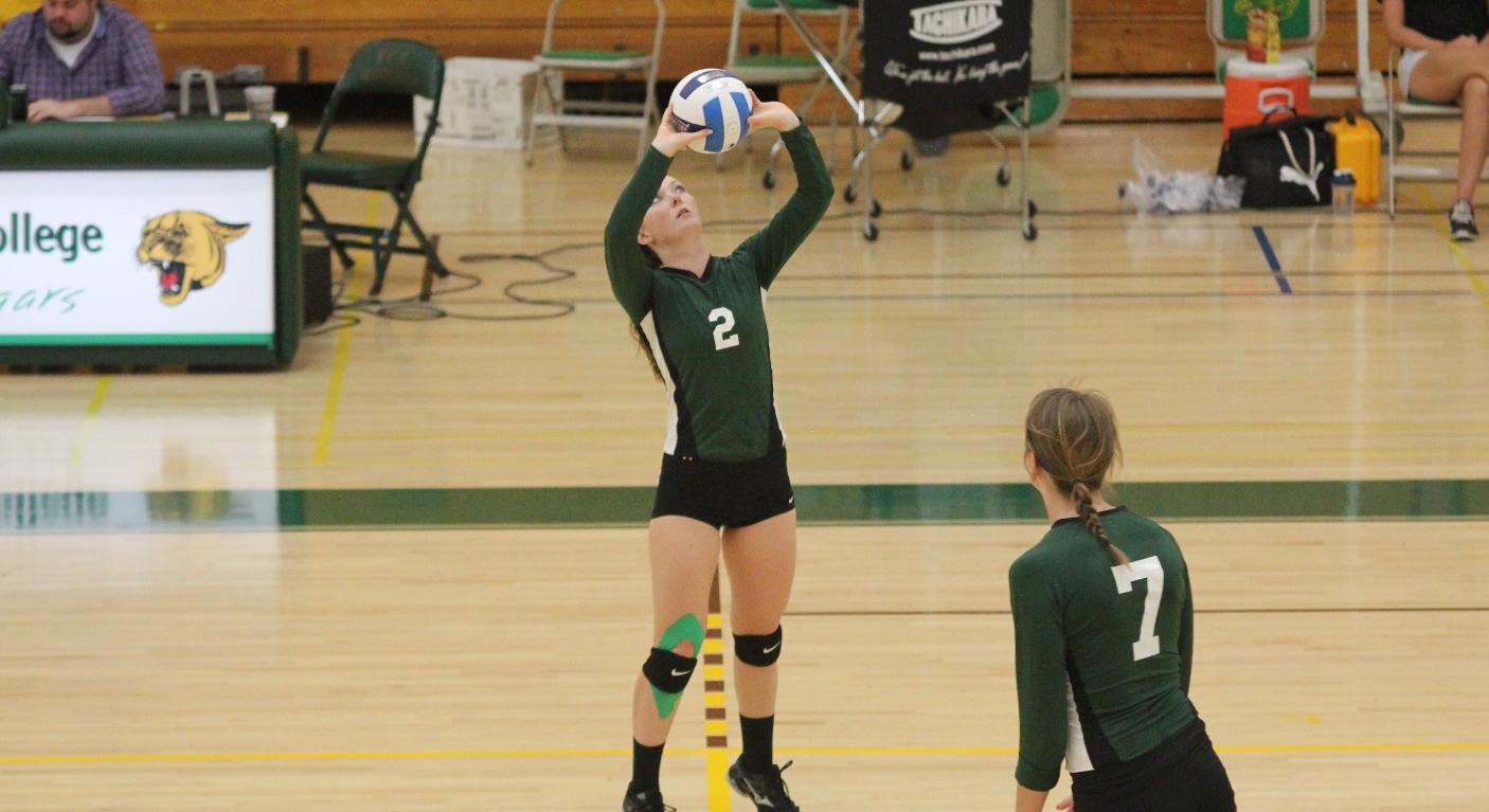 Volleyball wins 14th straight with 3-0 sweep of Dragons