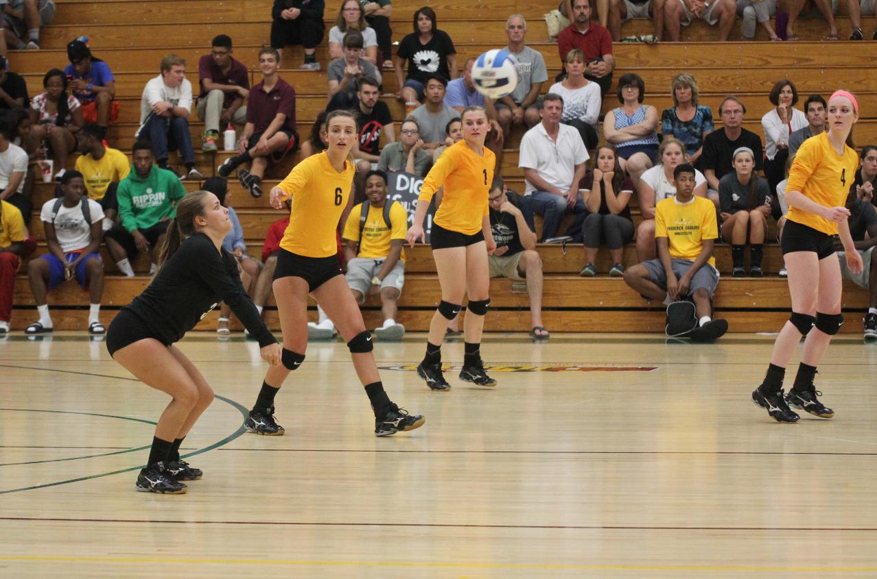 Rabat Posts Double-Double in Volleyball's 3-1 Win Over NOVA